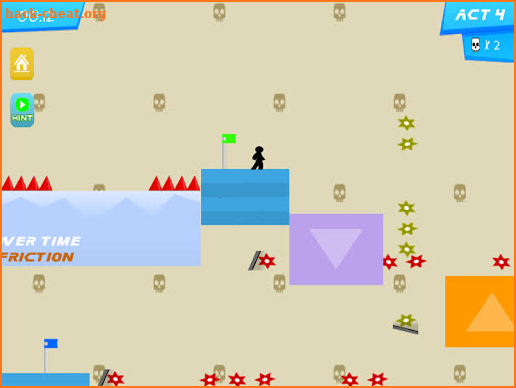 Stickman Parkour:Unfair Vex Platformer screenshot