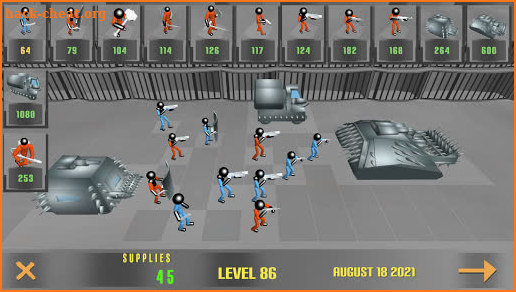 Stickman Prison Battle Simulator: Zombies screenshot