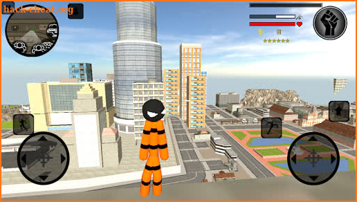 Stickman Prisoner Mafia Crime Rope Hero screenshot