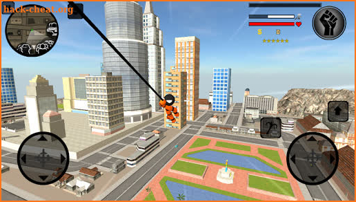 Stickman Prisoner Mafia Crime Rope Hero screenshot