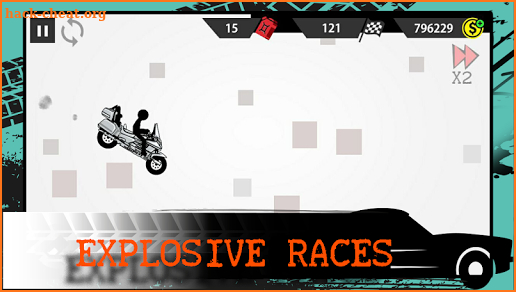 Stickman Racer : Drawing Survival Road screenshot