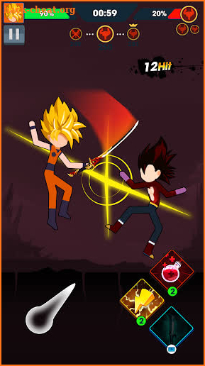 Stickman Ragdoll: Join the Super Hero Battle screenshot