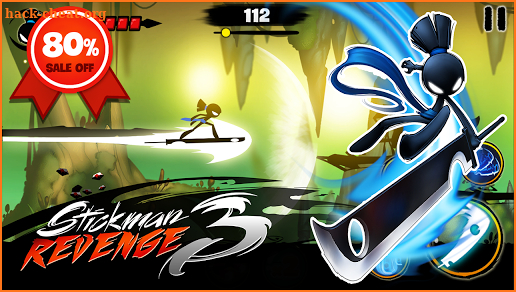 Stickman Revenge 3: League of Heroes screenshot