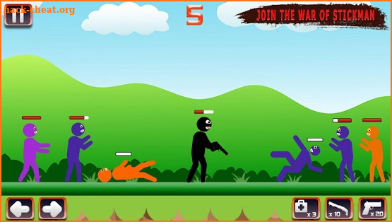 Stickman Shotgun Shooting screenshot