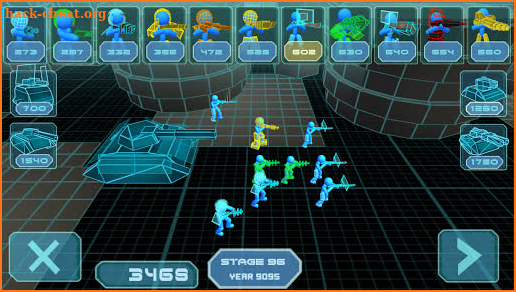 Stickman Simulator: Neon Tank Warriors screenshot