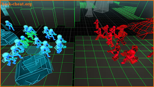 Stickman Simulator: Neon Tank Warriors screenshot