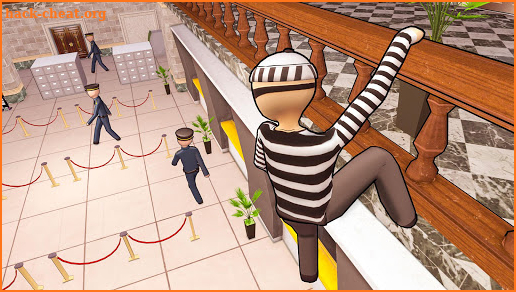 Stickman Sneak Robbery Simulator - Bank Robbery 3D screenshot