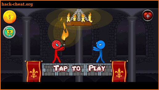 Stickman  Spider Red and  Blue adventure screenshot