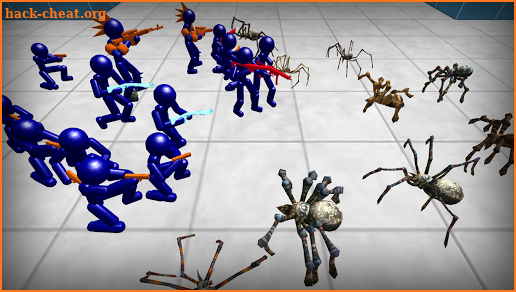 Stickman Spiders Battle Simulator screenshot