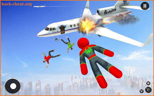 Stickman Super Rope Hero Gangstar City screenshot