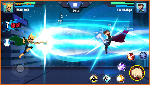 Stickman Superhero - Super Stick Heroes Fight screenshot