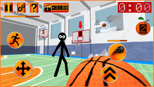 Stickman Teacher. Basketball Basics screenshot