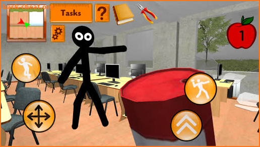 Stickman Teacher. Neighbor School Escape 3D screenshot