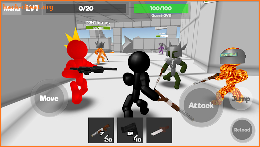 Stickman Unknown Battlegrounds screenshot