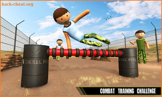 Stickman US Army Training School Stickman Ropehero screenshot