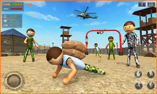 Stickman US Army Training School Stickman Ropehero screenshot