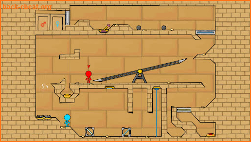 Stickman vs Fire and Water screenshot