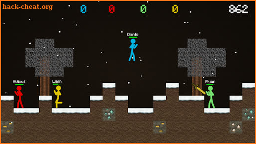 Stickman VS Multicraft: Fight Pocket Craft screenshot