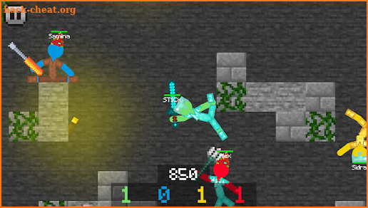 Stickman vs Multicraft: Ragdoll Fight screenshot