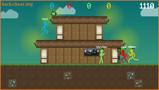 Stickman vs Multicraft: Survival Craft Pocket screenshot