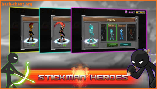 Stickman War: Battlefield of Bow, Axe and Spear screenshot