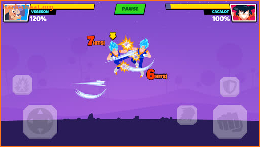 Stickman Warriors: Fighter Street screenshot