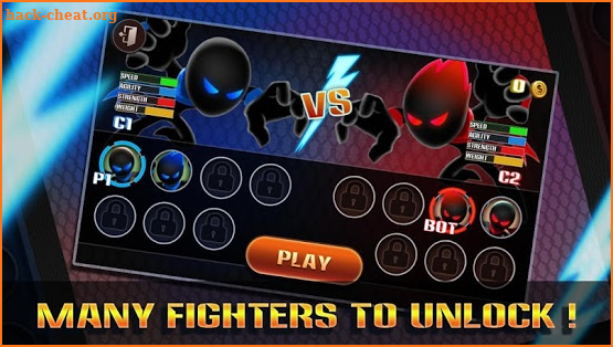 Stickman Warriors:UFB Fighting screenshot