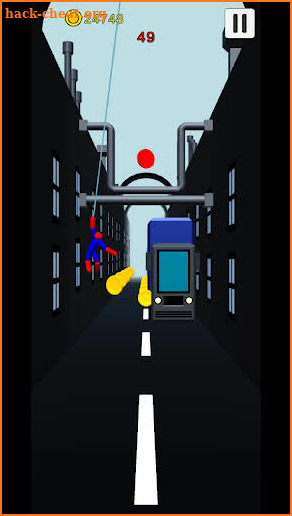 Stickman Web Swing screenshot