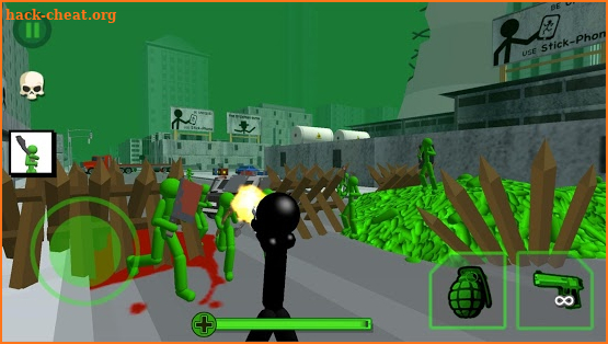 Stickman Zombie Shooting 3D screenshot