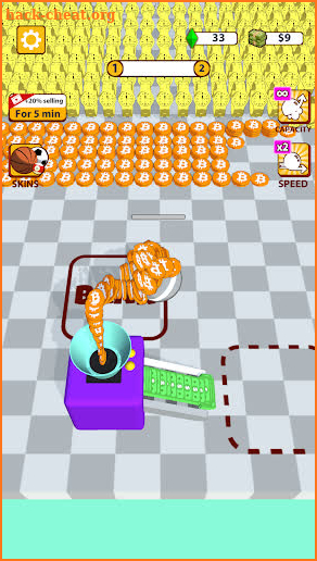 Sticky Ball Roller screenshot