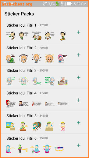 Stiker Hari Raya Idul Fitri screenshot