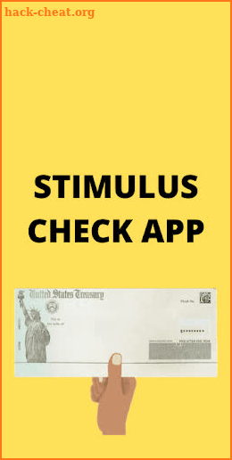 Stimulus Check App screenshot