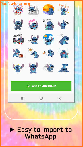 Stitch Koala Stickers for WhatsApp screenshot