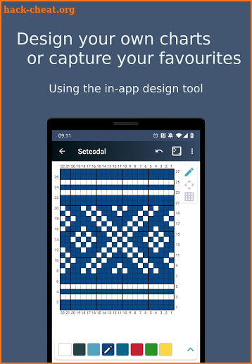 Stitchart - Knitting Chart Designer and Tracker screenshot