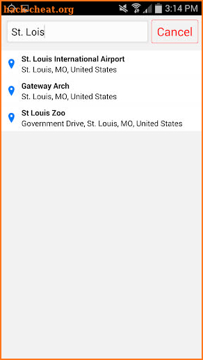 STLtaxi screenshot