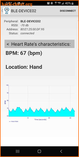 STM32WB55 and ST25DV Pairing Demo screenshot