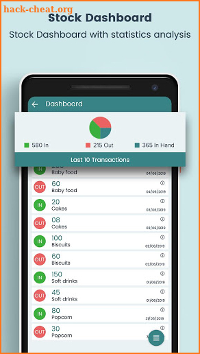 Stock and Inventory Management System screenshot