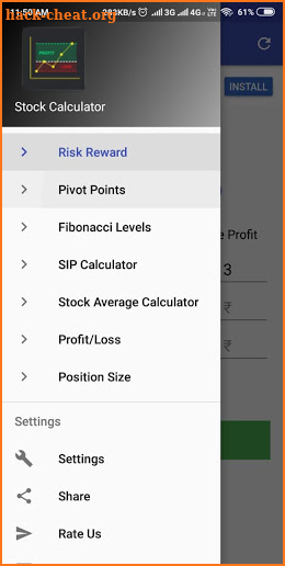 Stock Calculator screenshot