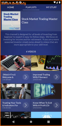 Stock Market Trading Channel screenshot