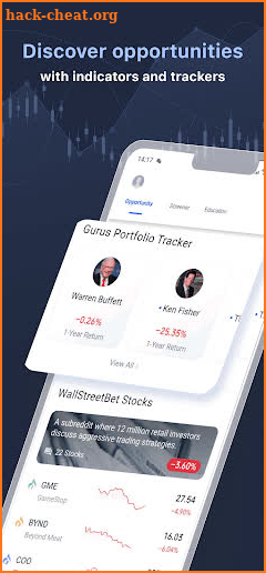 Stock simulator: Paper trading screenshot