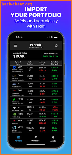 StockNanny - Portfolio Alerts screenshot