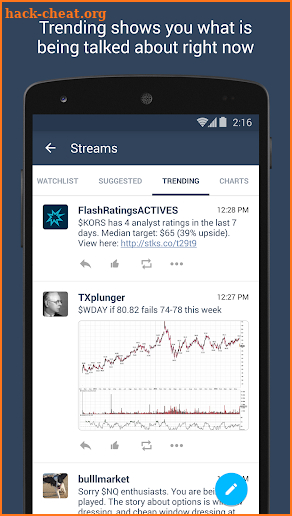 StockTwits - Stock Market Chat screenshot