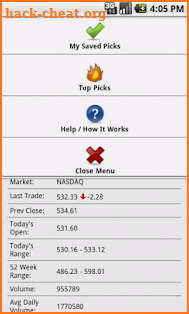 Stockzi Analyzer Pro screenshot