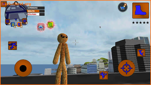 Stone Giant Stickman Rope Hero screenshot