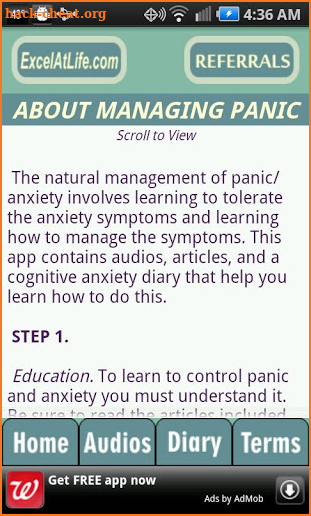 Stop Panic & Anxiety Self-Help screenshot