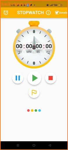 Stopwatch screenshot