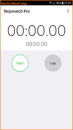 Stopwatch Pro screenshot