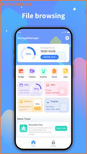 StorageManager screenshot