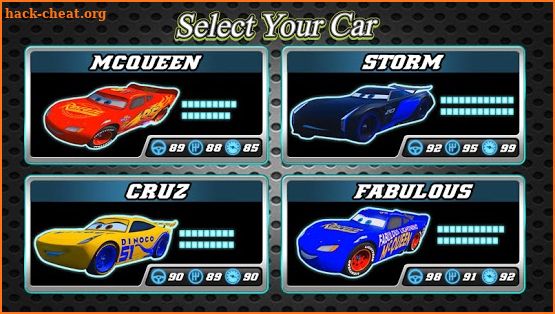 Storm vs Mcqueen Car Lightning Racing screenshot