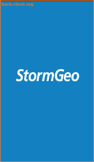 StormGeo Alert screenshot